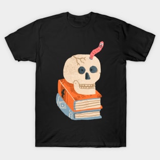 Skull And Book T-Shirt